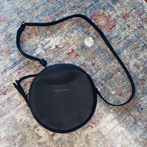 Portland Leather ~ Large Circle Crossbody